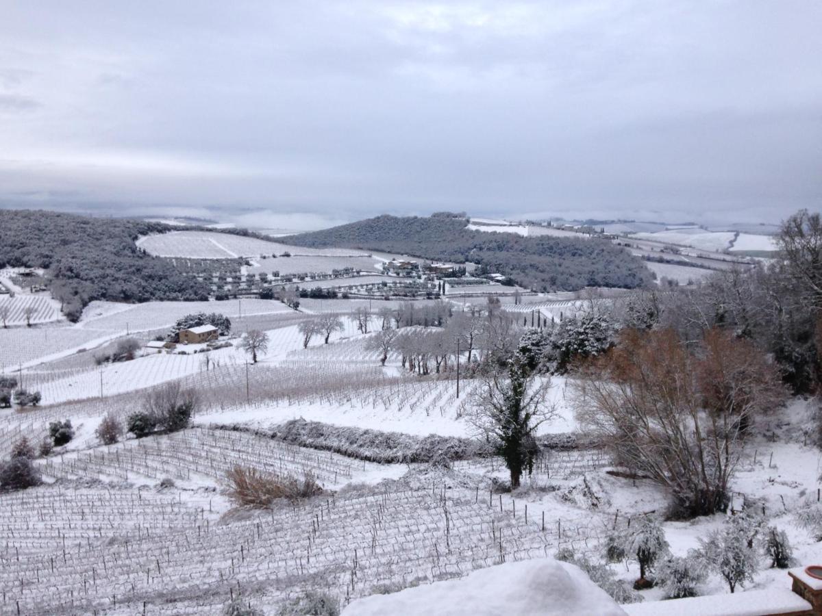 Villa Il Burellino à Montalcino Extérieur photo